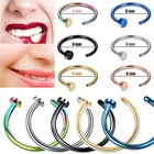 Кольцо для пирсинга, из нержавеющей стали, 8 мм