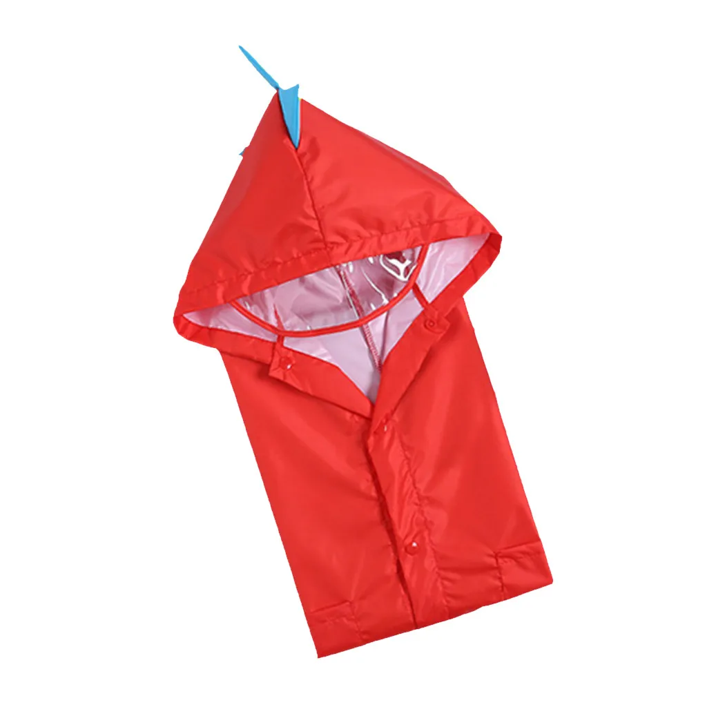 1 шт. милое непромокаемое пальто дождевик из полиэстера с изображением