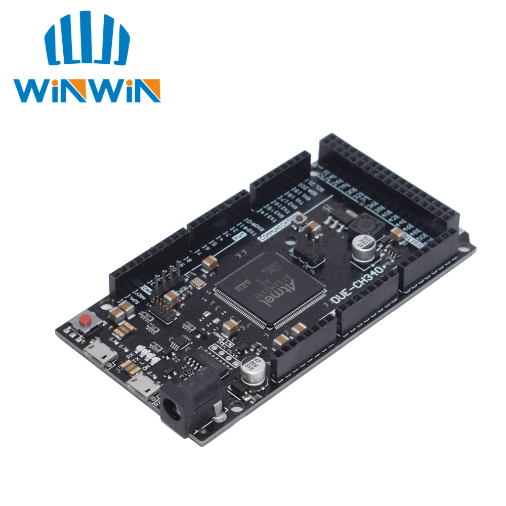 Основная плата управления ARM CH340 ATSAM3X8E Due R3 5 комплектов шт. с usb кабелем 50 см|arduino due r3