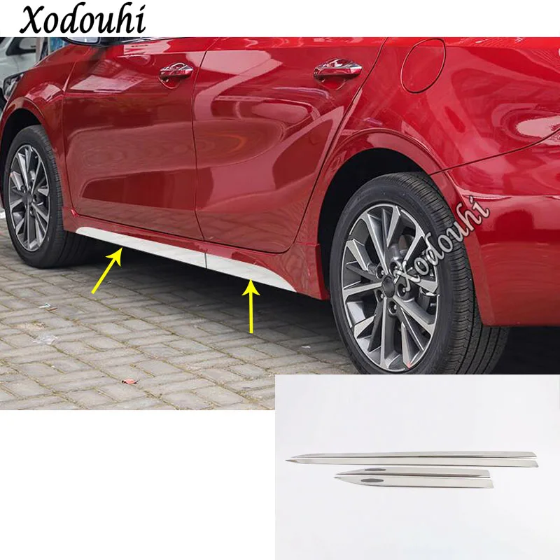 4 шт. крышка из нержавеющей стали для Kia K3 Forte Cerato 2019 2020|Хромирование| |