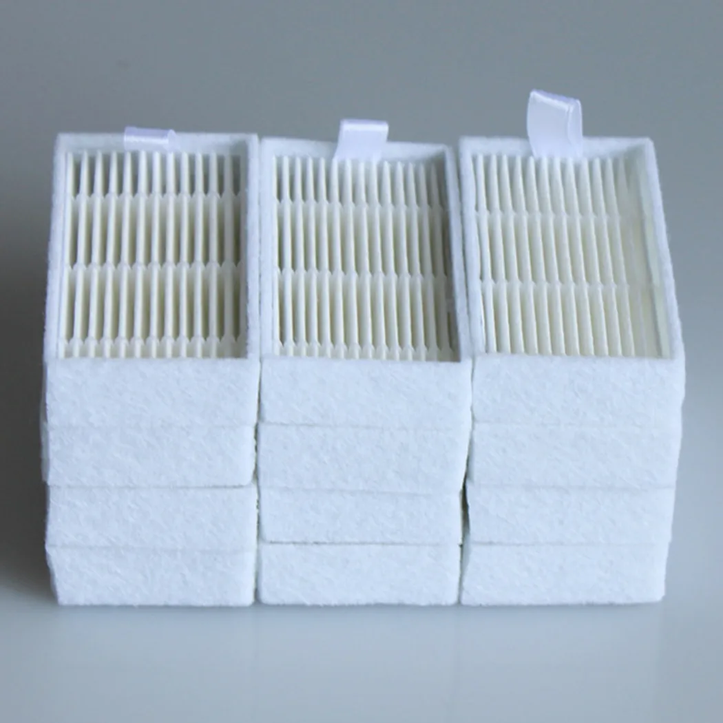

6PCS Vacuum Cleaner Filter Replacement For Lidl SilverCrest SSR 3000 A1 Robotic Vacuum Cleaner Home Eliminate Fine Dust Sawdust