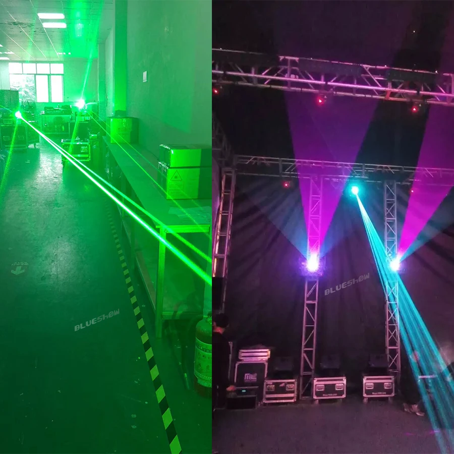 Большой мощный лазер 30 Вт RGB анимационный шоу светильник Профессиональный ILDA