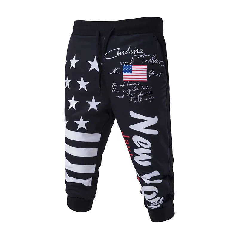 New Men's American Flag Print Fashion Casual Shorts | Мужская одежда