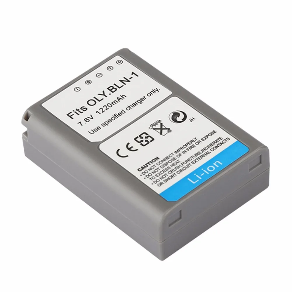 2 шт. BLN-1 PS BLN1 млрд 1 Батарея+ ЖК-дисплей USB одно зарядное устройство для цифровой камеры Olympus OM-D E-M1 E-M5 Mark II PEN-F E-P5 EM1 EM5 PENF EP5