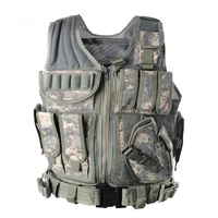 adjustable military mens tactical camouflage vest outdoor clothing cs hunting shooting hunting vest q3t6