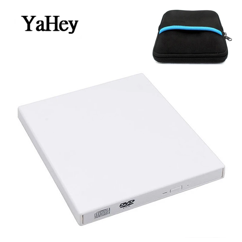 CD Drive Внешние USB DVD оптические приводы CD/DVD плеер CD-RW записывающее устройство Портативный для ноутбука компьютера ПК Windows+ сумка для привода - Цвет: CD Drive