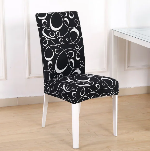 

1 шт., съемный чехол на стул с цветочным принтом
