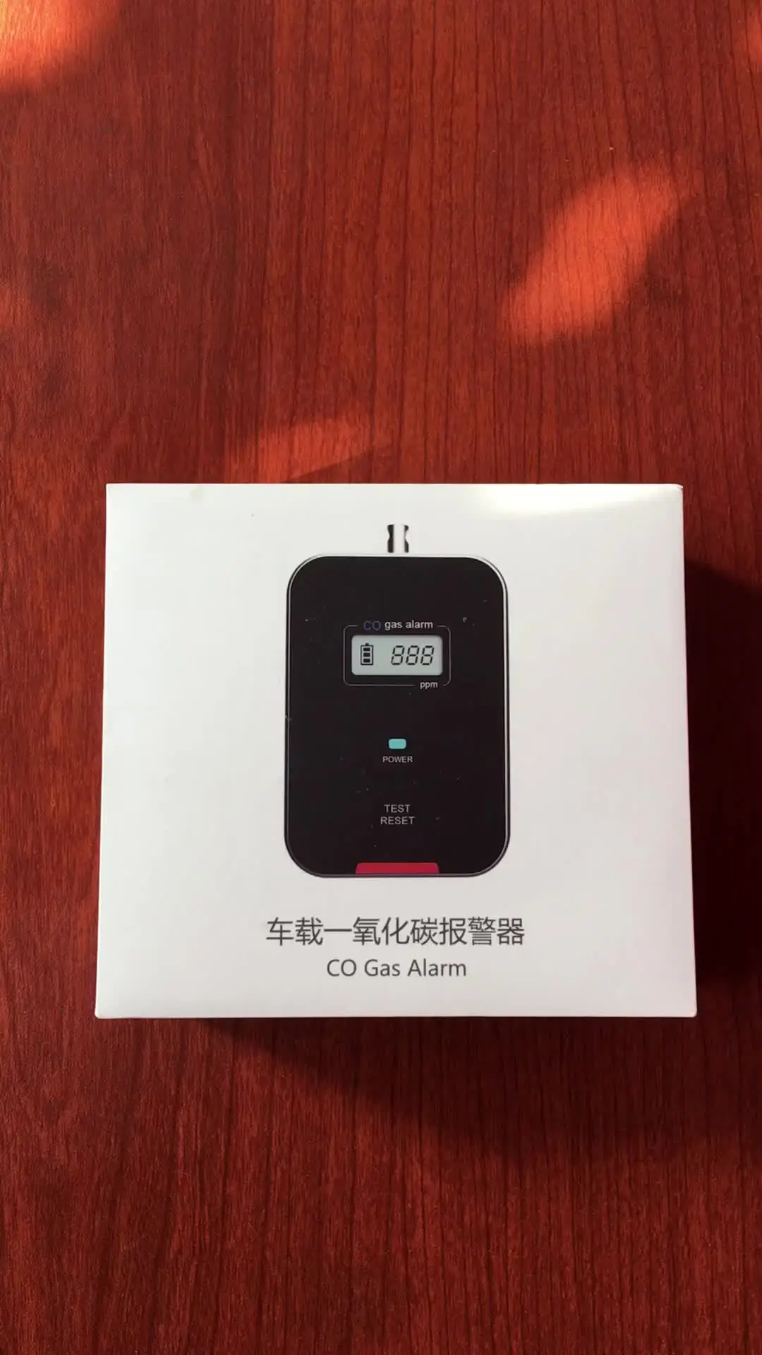 

Vehicle Carbon Monoxide Gas Monitoring Alarm Outdoor CO Detector for Car