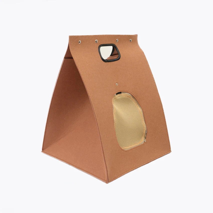 Портативная складная кровать для щенков и кошек моющаяся уличная переноска