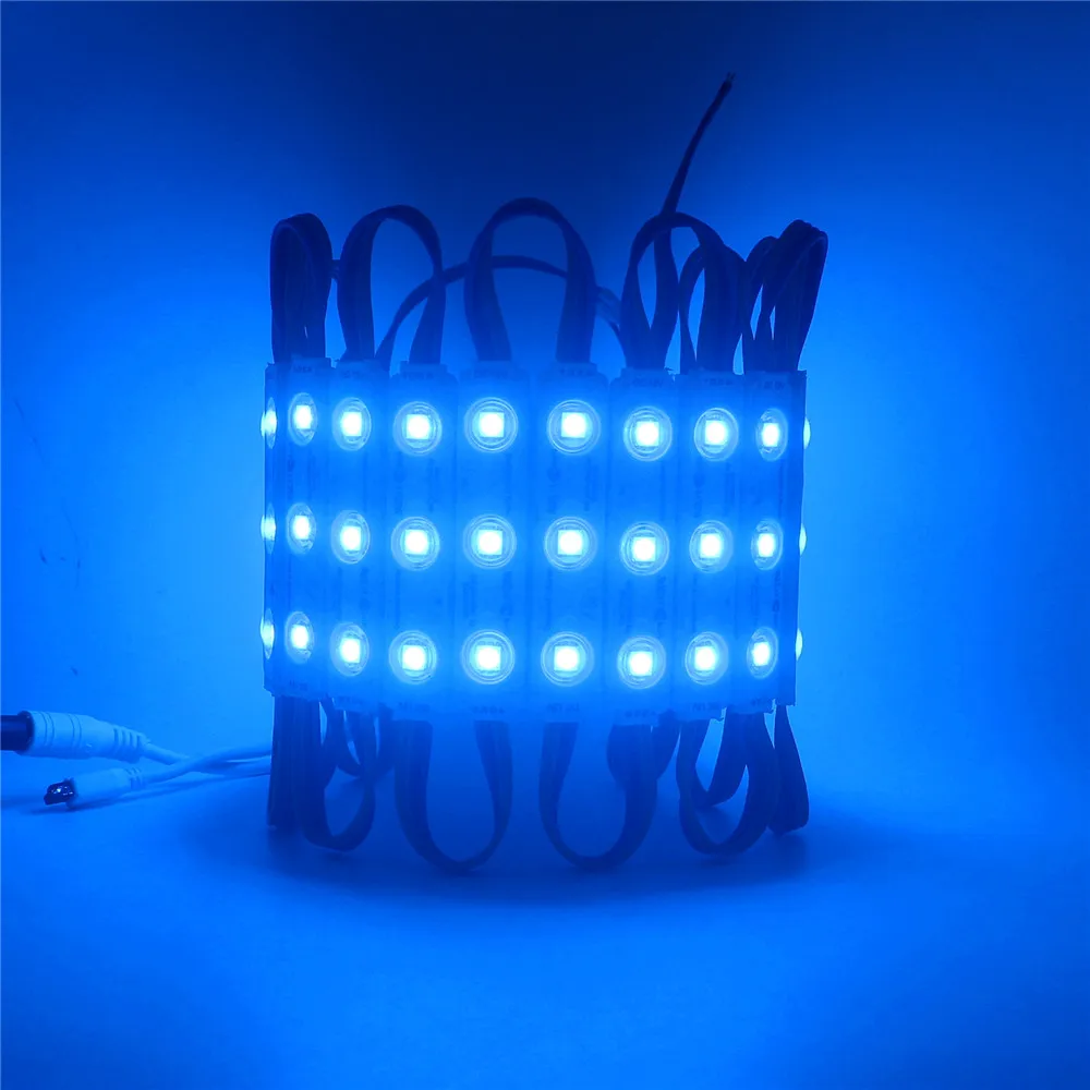 5050 3 светодиодный модуль освещения для знака DC12V водонепроницаемый супер яркий