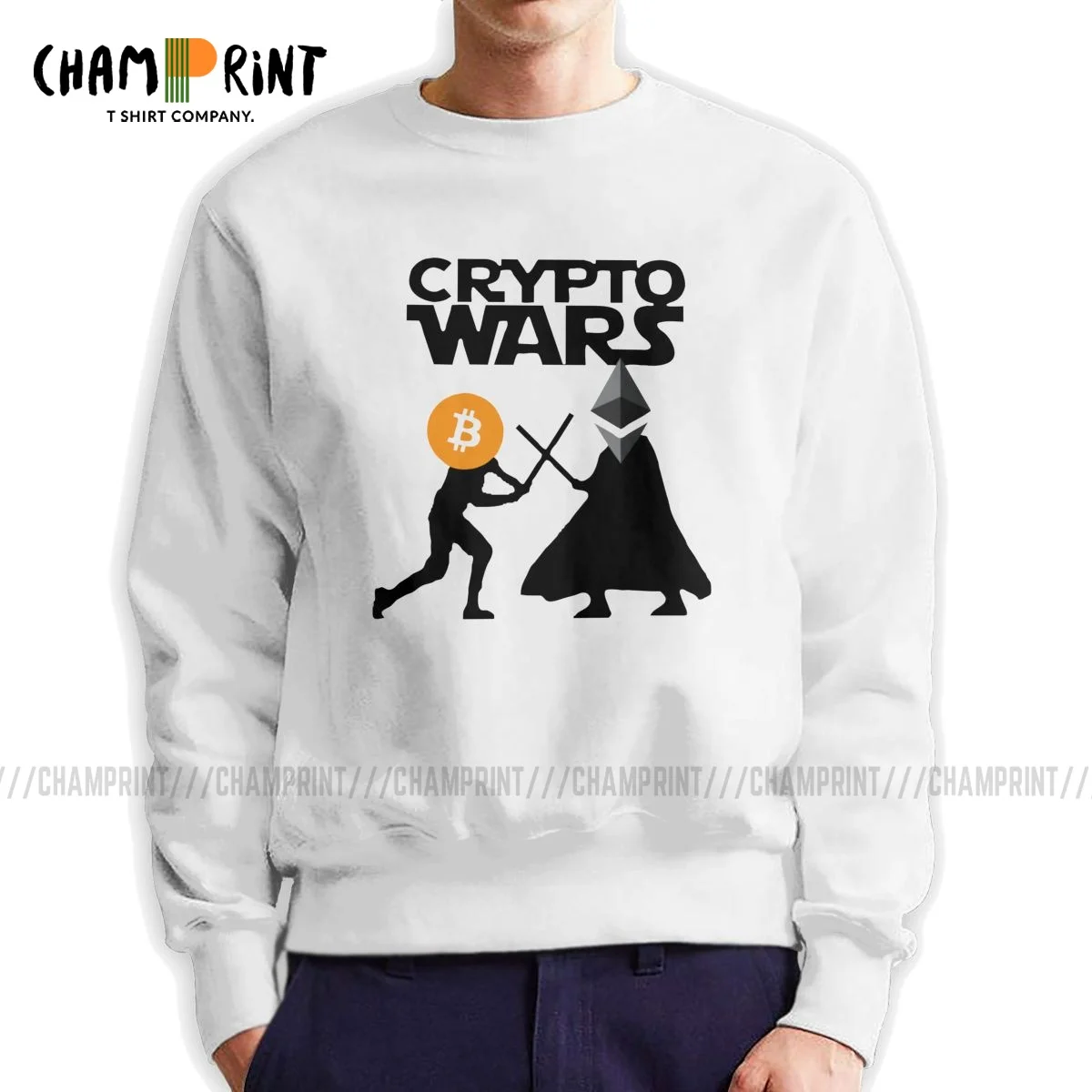 

Мужская толстовка с надписью Bitcoin Ethereum, криптовалюты, пуловер Новинка, толстовки с капюшоном премиум качества