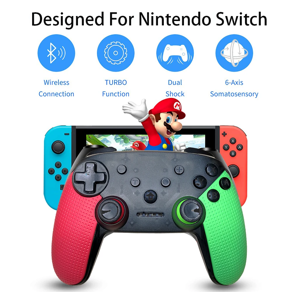 Для Nintendo Switch Профессиональный джойстик Беспроводной Bluetooth игровой контроллер