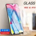 Закаленное стекло 9H для Samsung Galaxy A50, A20, A40, A50S, Защита экрана для Samsung Galaxy A21, A51, A71, A70S, A70, защитное стекло