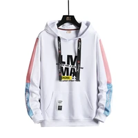 quality letter print mens hoodies 2022 korean hip hop casual hooded sweatshirts streetwear youth harajuku pullover tops clothing