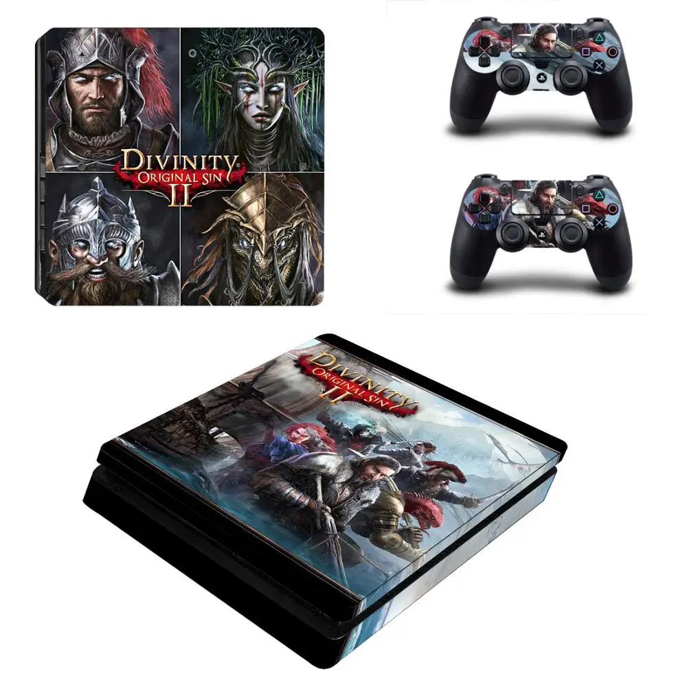 Передача: оригинальная наклейка Sin 2 PS4 Slim Play station 4 для PlayStation чехол консоли и