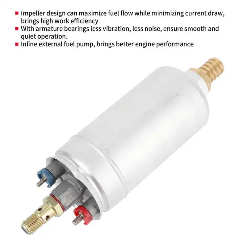 Универсальный топливный насос встроенный внешний дизельный бензиновый 300LPH M6