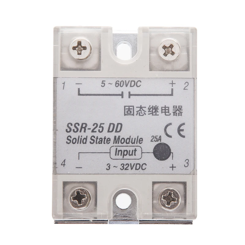 Твердотельные реле SSR DC-DC 25A 3-32VDC/5-60VDC | Обустройство дома