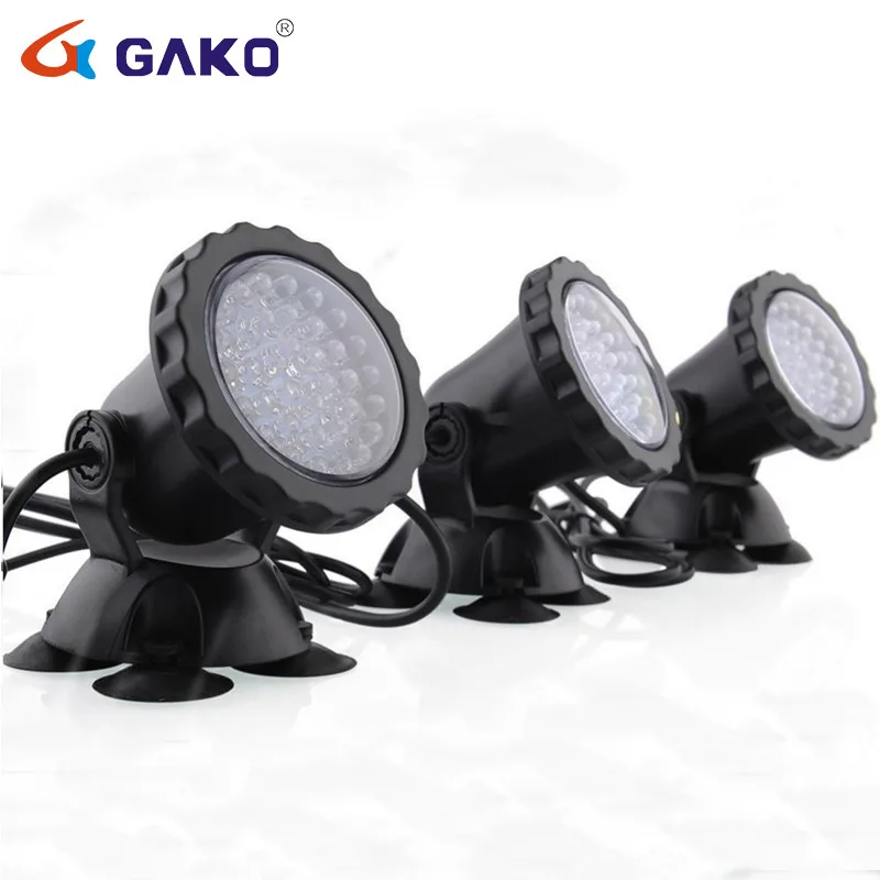 3 lights a set Gako светильник для пруда с цветным градиентом, водонепроницаемый Светодиодный светильник для аквариума и бассейна, декоративный светильник для пруда и сада - Цвет: 3 lights a set