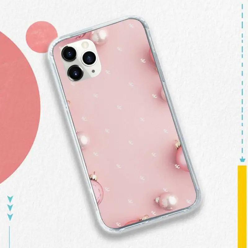 

pearl pink fashion high quality painting Phone Case for iPhone 11 12 pro XS MAX 8 7 6 6S Plus X 5S SE 2020 XR