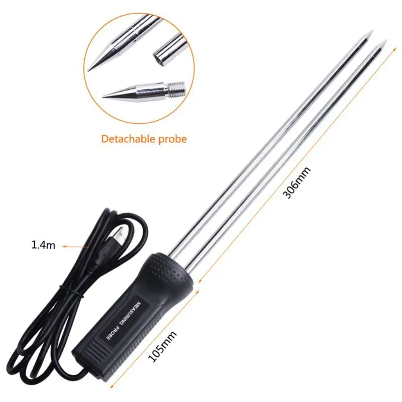 

New Digital Grain Moisture Meter MD7822 LCD Display Humidity Tester Contains Wheat Corn Rice Moisture Test Meter High Quality