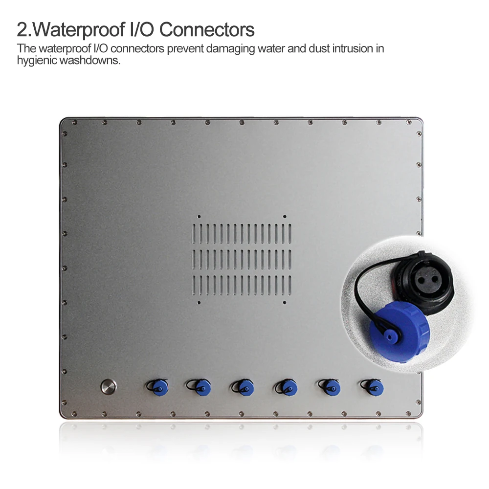 Промышленный водонепроницаемый ноутбук 19 дюймов Intel Celeron J1900 2 0 ГГц IP65 IP66 IP67 IP68 |