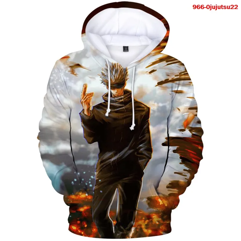 

Anime Jujutsu Kaisen Men 3d Hoodies Kids Autumn Winter New Hoodie Sweatshirt Fashion Cool Hooded Jujutsu Kaisen Sweatshirts