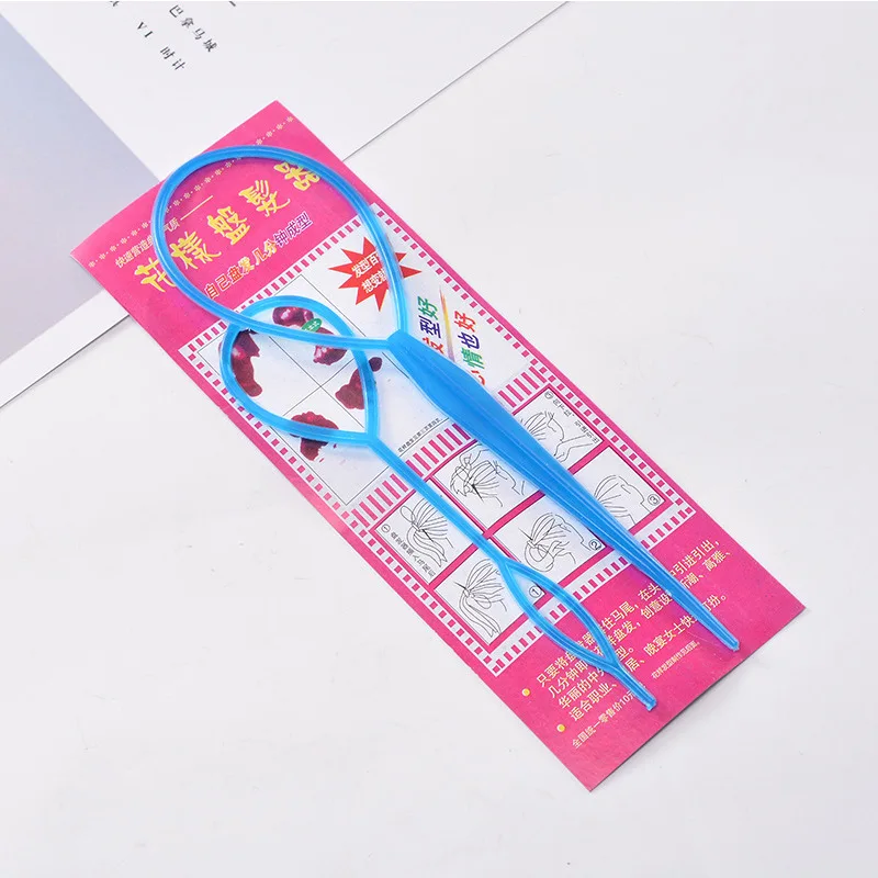 

2PCS/Lot Fashion Colorful DIY Hair Styling Headbands For Girls Hair Pin Disk