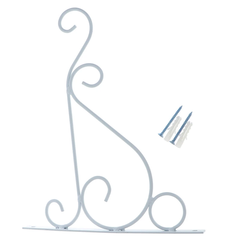 Подставка для растений крючки цветочных горшков держатель подвесная железная