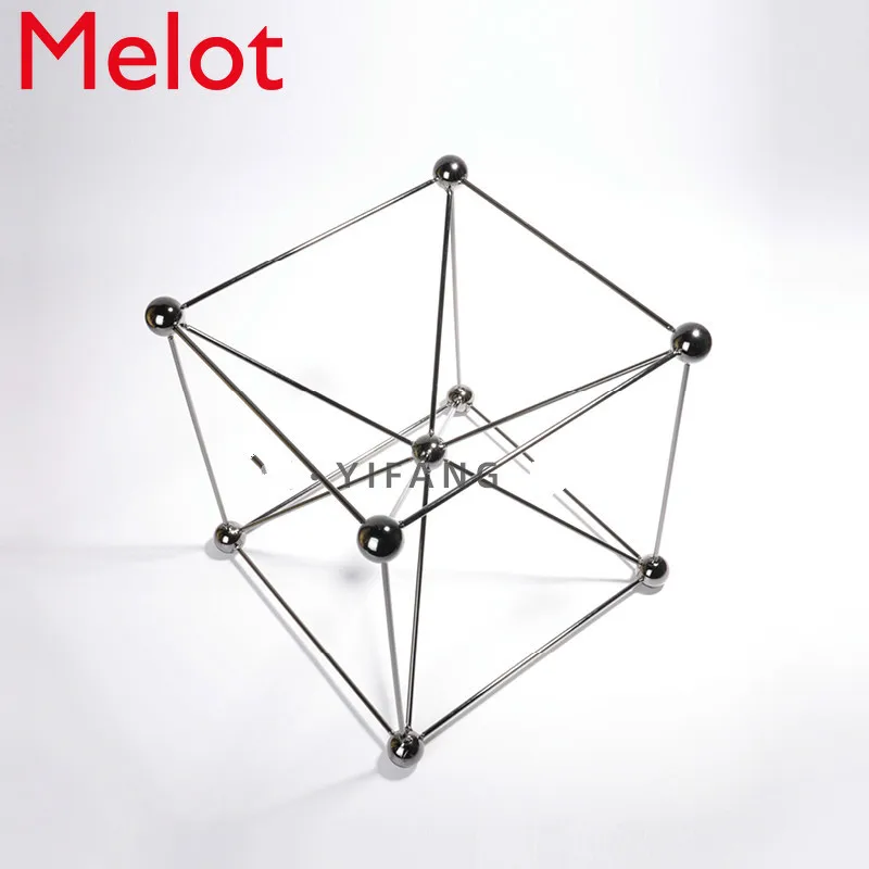 

Простые современные Геометрические Квадратные Металлические мягкие украшения, настольный шкаф, кофейный столик, маленькие украшения, аксессуары для дома