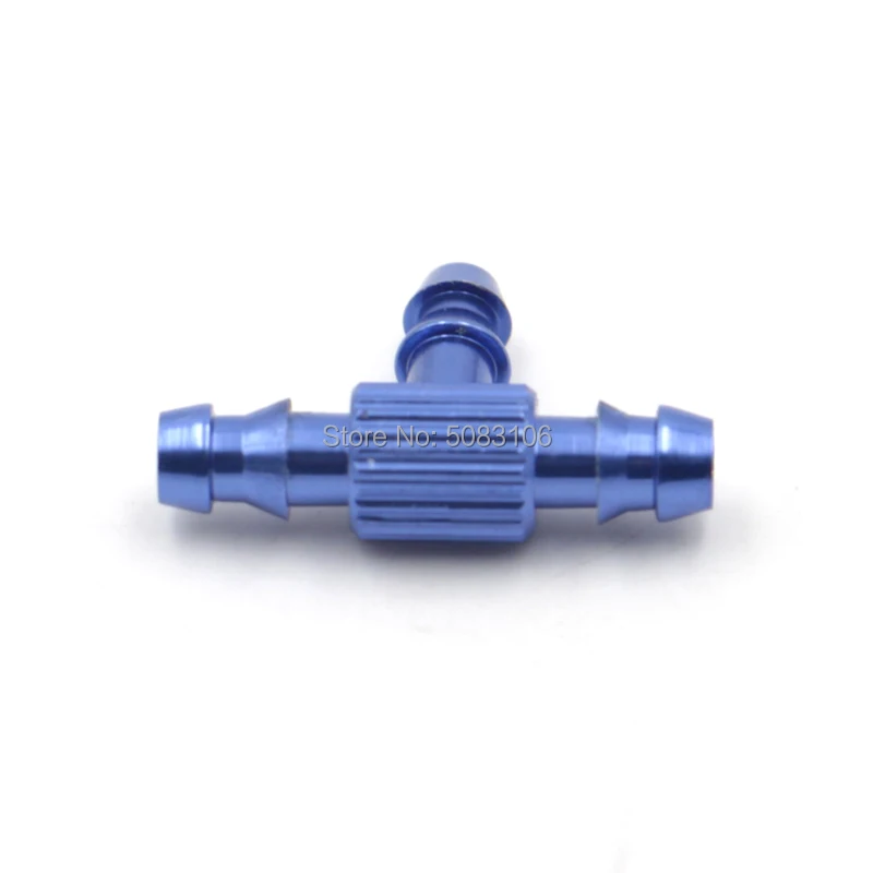 2 шт алюминий сплав 3 way топливна