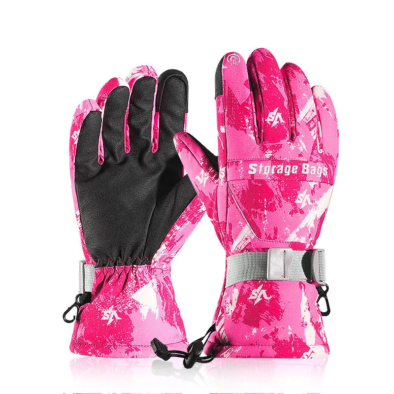 

Cycling Gloves Waterproof Autumn Winter Snow Outdoor Protective Touch Screen Motorcycle Glove Anti Slip Moto Accessories Warm
