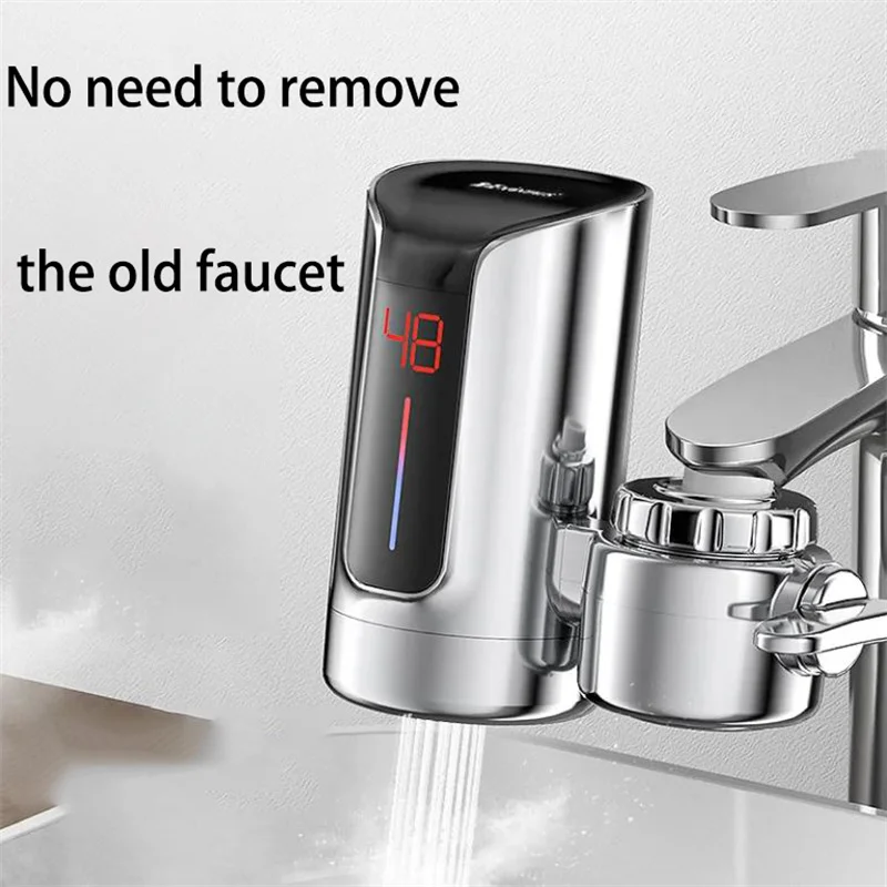 

Bathroom Faucet Kitchen Faucets Kitchen Mixer Tap No Installation Heated Faucet Basin Faucets Kitchen Faucet Heated Faucet Taps