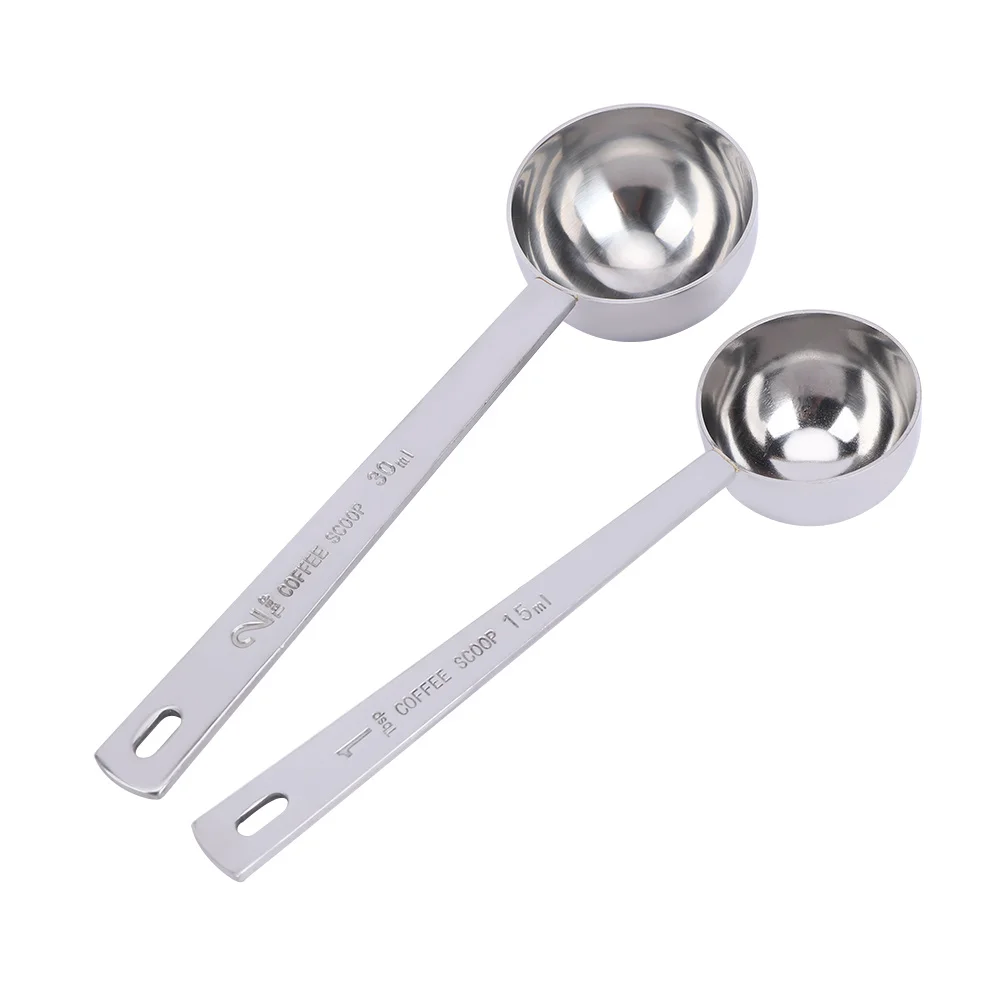 15 мл/30 мл Multifunctionx Кофе Совок мерная ложка и чашка дорожный Нержавеющая сталь