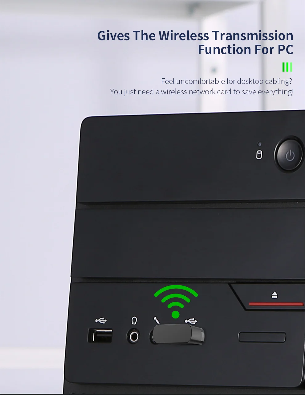 Беспроводной Wi Fi адаптер 650 Мбит/с 2 4/5 8 ГГц Bluetooth 4 2|Адаптеры и брелки USB/Bluetooth| |