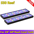 PopBloom риф аквариум светильник для морского коралла аквариум полный спектр светодиодная морская аквариум лампа для 60 см 120 см 150 см аквариум