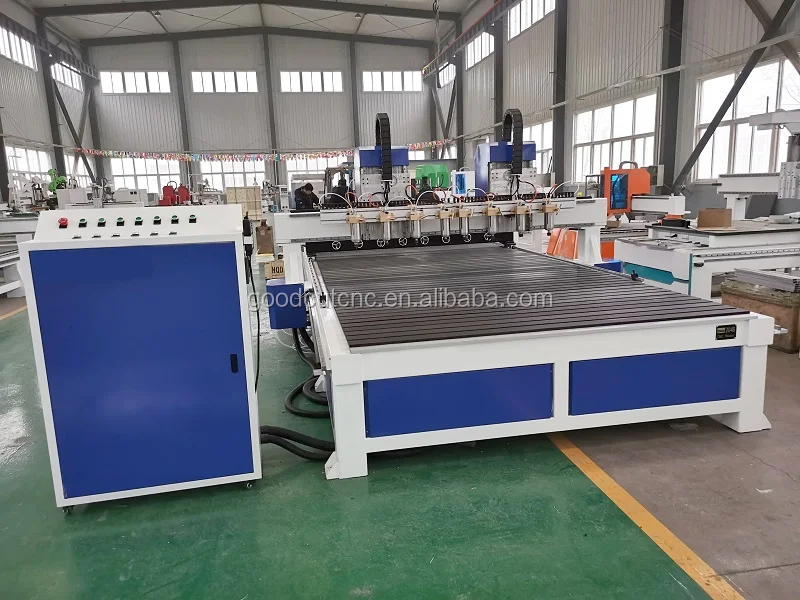 

1325 wood milling 3 axis cutting machine multi spindle cnc router