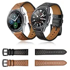 Ремешок из натуральной кожи для Samsung Galaxy Watch 3, сменный Браслет для Samsung Watch 3, 45 мм 41 мм