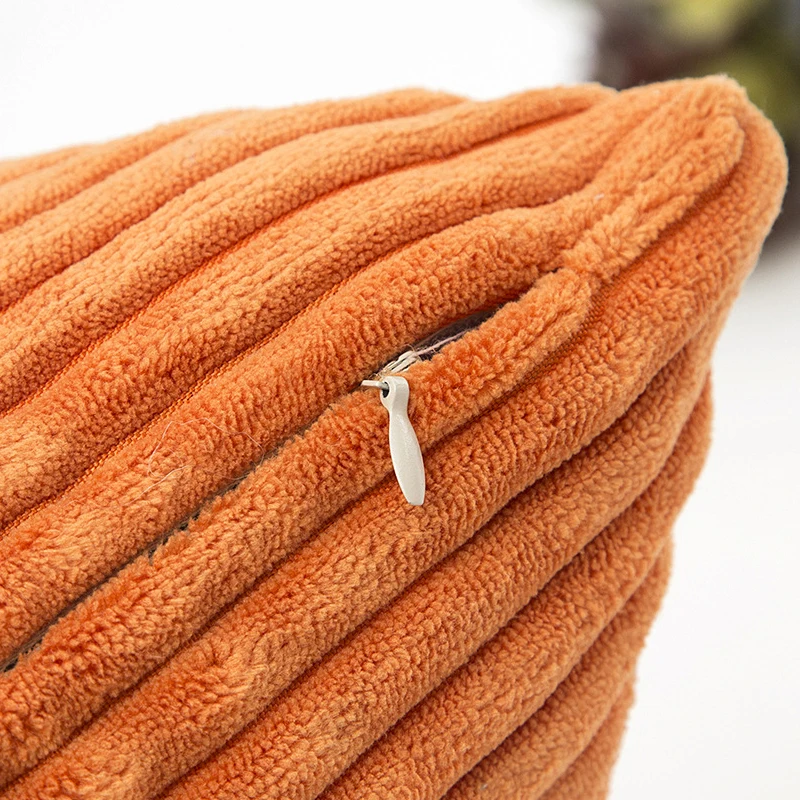 Мягкий вельветовый чехол для подушки 45x45 см | Дом и сад