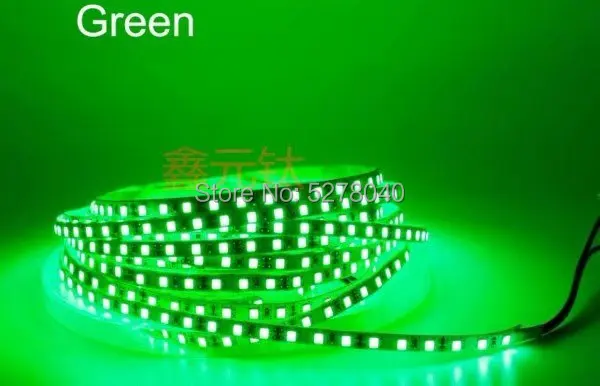 Светодиодная лента 2835 12 в 120 светодиодов 5 мм pcb белый/теплый белый/красный/зеленый/синий/розовый/Ледяной Синий/золотой/4000 к не водонепроницаемый выделенный 5 м