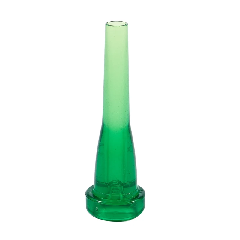 Green 7C ABS труба мундштук для Баха начинающих музыкальная труба аксессуары части или палец тренажер - Цвет: Green 7C