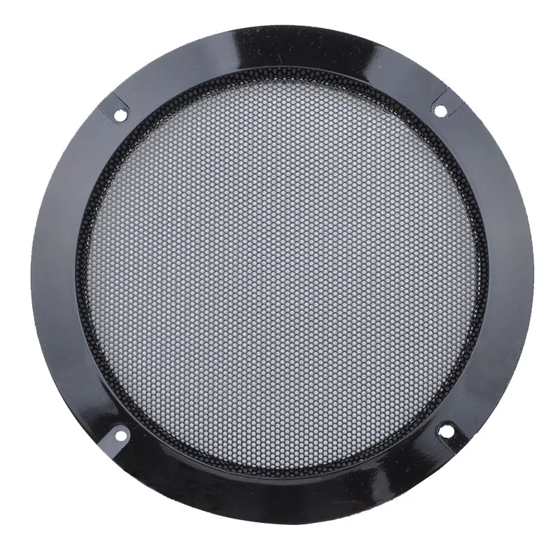 

2pcs Speaker Net Cover Replace Speaker Protective Grille Decorative Mesh Black 2 inch Speaker Accessories