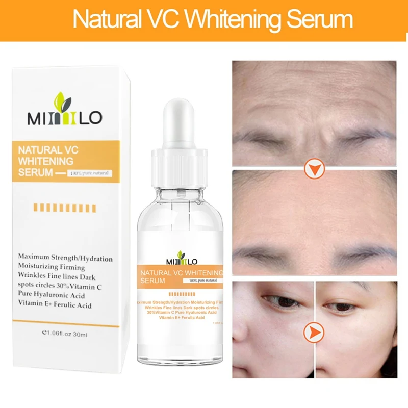 

Vitamin C Essential Liquid Moisturizing Firming Skin Dilute Freckles Brighten Skin Color Face Serum Skin Care