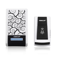 waterproof home smart wireless doorbell with receiver door bell 36 chimes tunes 100m range doorbell remote control
