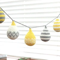 nordic style hanging decorations crochet home cute room decor girls kids home party wedding wall decor photography props