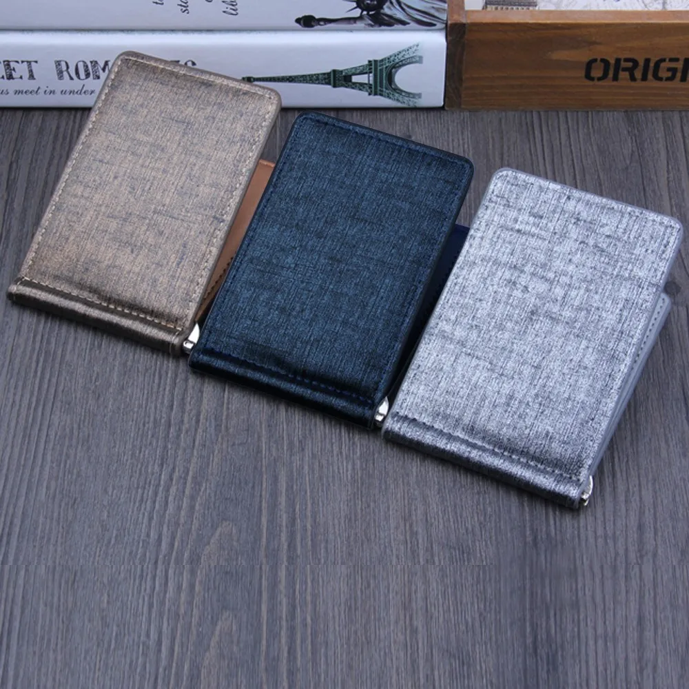 Мужской Длинный кошелек трехцветные кошельки с зажимом для долларов маленькие