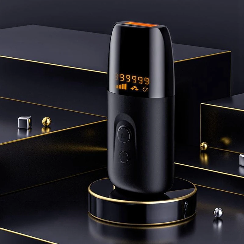 

999999 Flash Permanent Epilator LCD Display Pulsed Light USB Chargeable IPL Hair Removal Machine