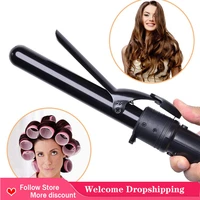 curling iron professional curling wand set interchangeable ceramic barrels heat up hair curler 2022 new beauty tools