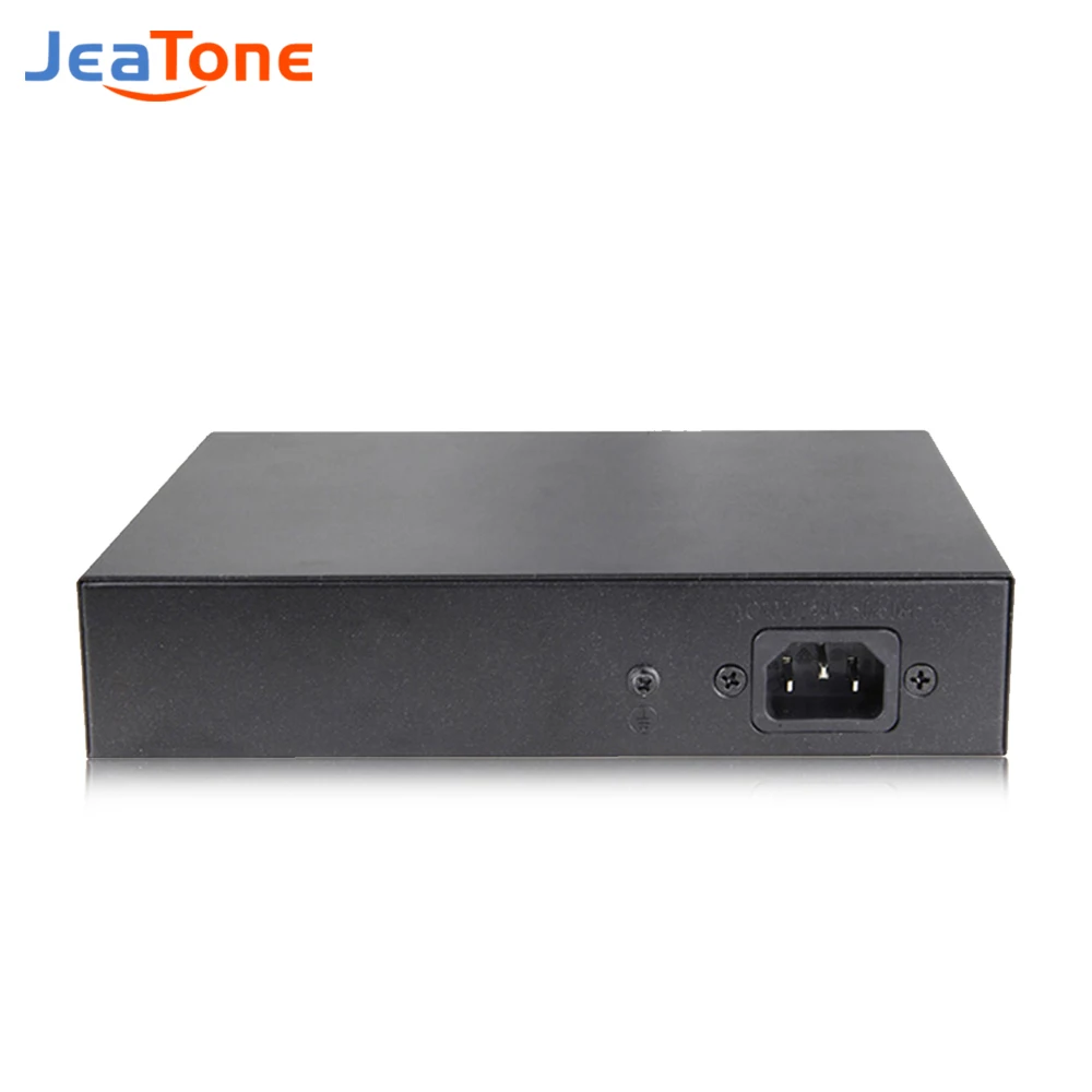 Jeatone PoE коммутатор, 8 портов, сетевой коммутатор 48 В, 2 + 8 портов, s Ethernet IEEE 802.3af/at для IP-камеры/беспроводной точки доступа/камеры видеонаблюдения... от AliExpress RU&CIS NEW