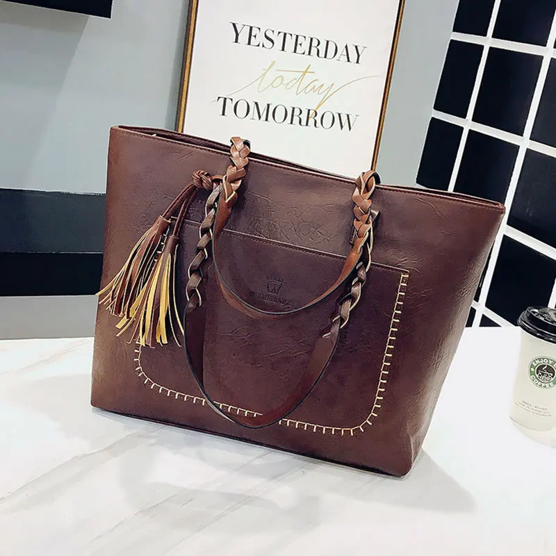 2018 большие вместительные женские сумки через плечо новые мессенджеры с