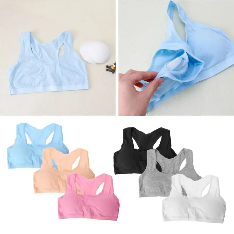 Детский спортивный бюстгальтер Детские тренировочные бюстгальтеры